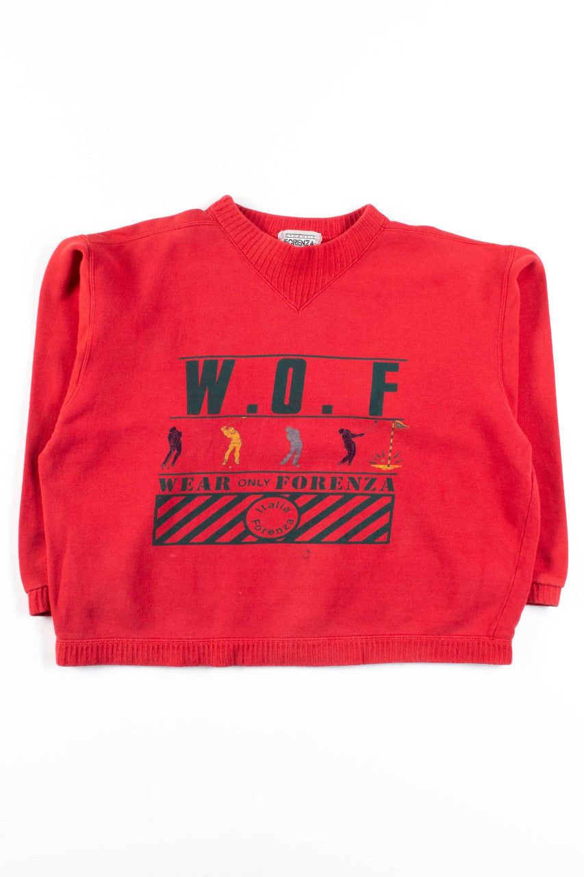 Wear Only Forenza Cropped Sweatshirt