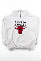 Chicago Bulls Heathered Zip Sweatshirt