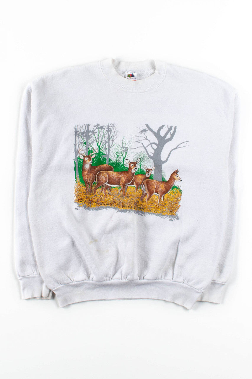 Deer In The Woods Sweatshirt