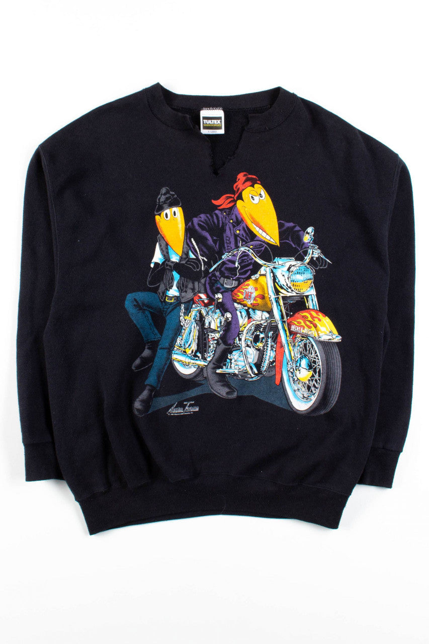 Heckle & Jeckle Motorcycle Sweatshirt