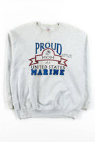 Proud Mom Of A United States Marine Sweatshirt