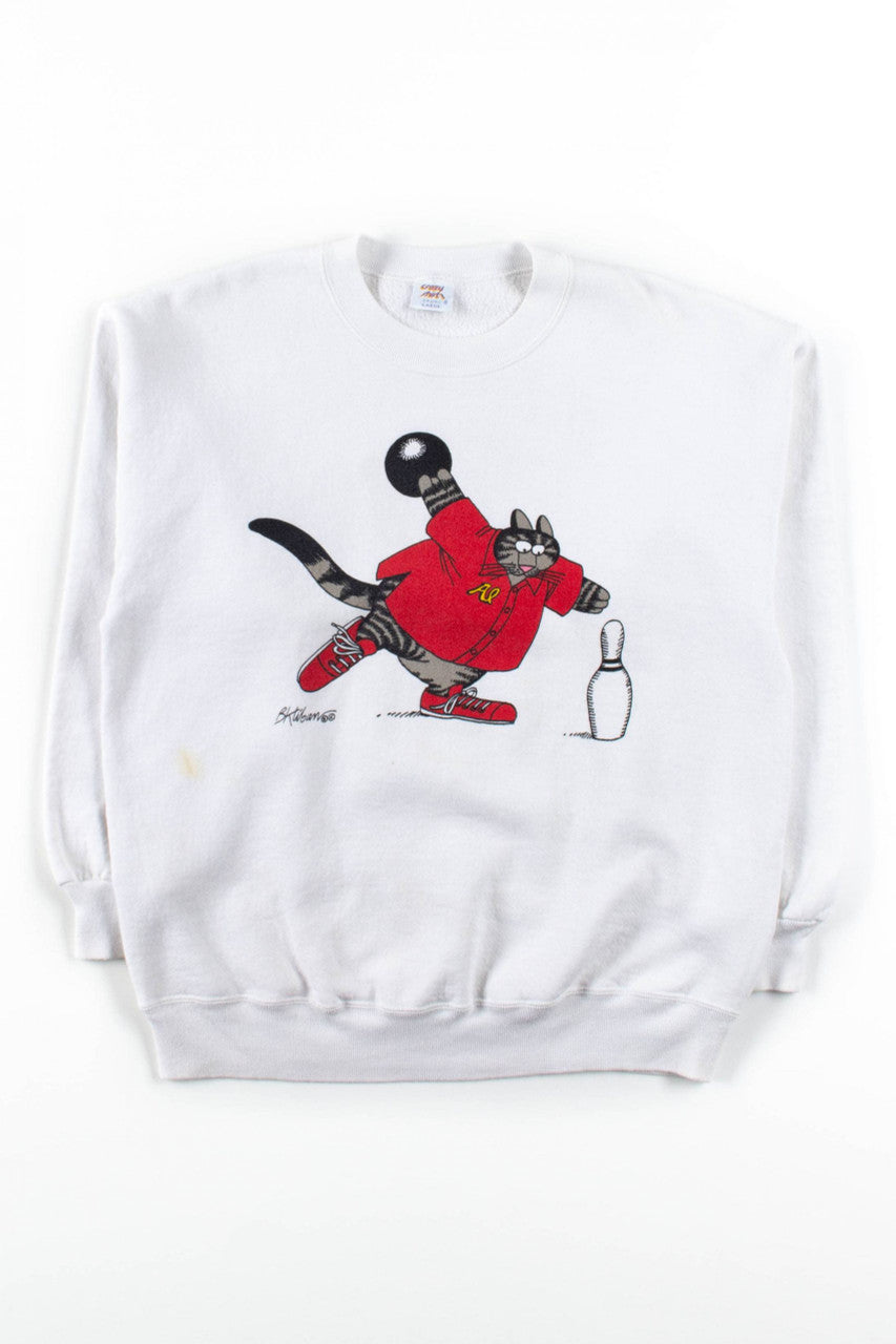 Alley Cat Bowling Sweatshirt