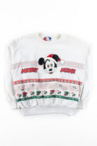 Mickey Mouse Hologram Eyes Christmas Sweatshirt