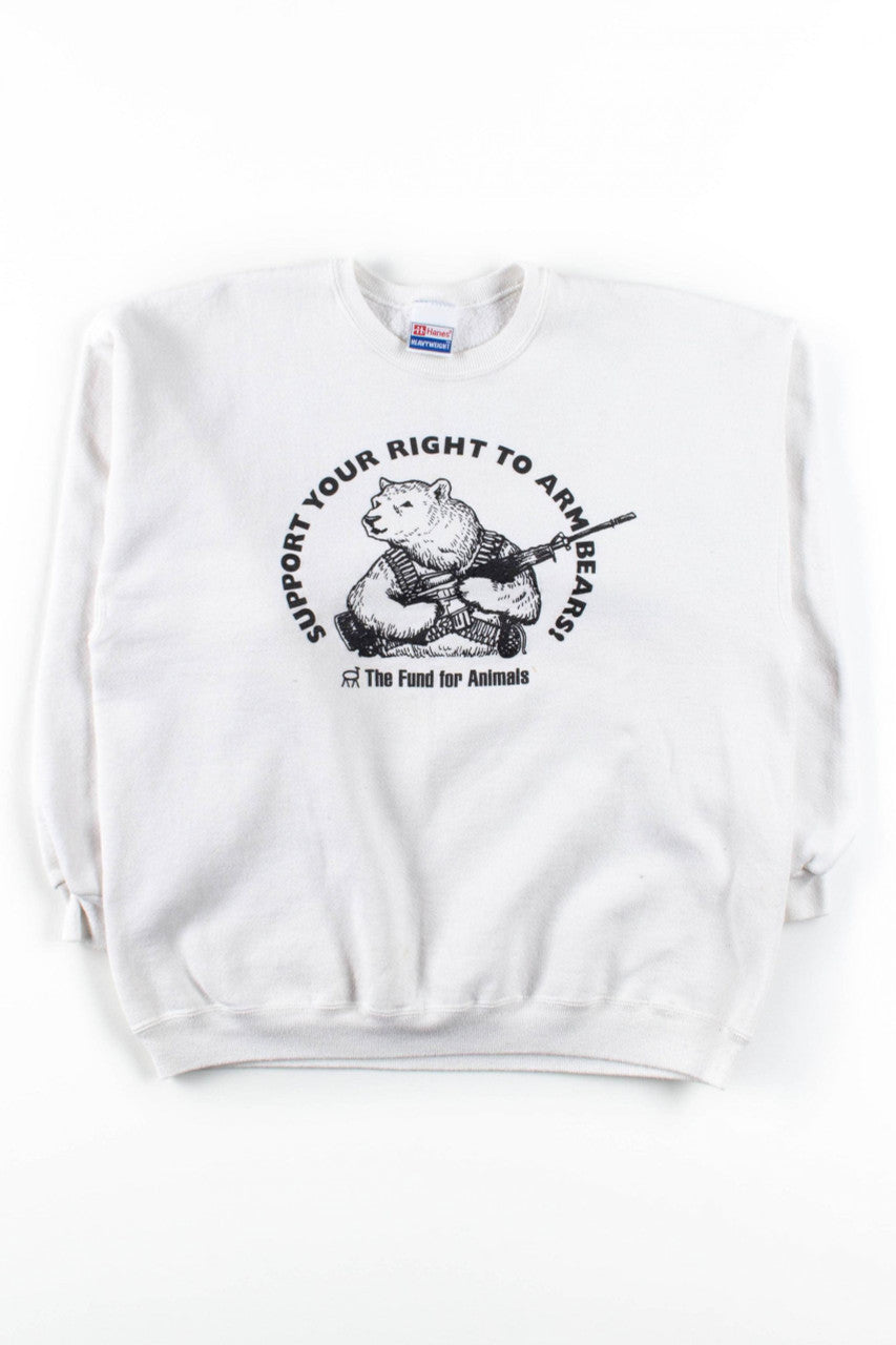Right To Arm Bears Sweatshirt