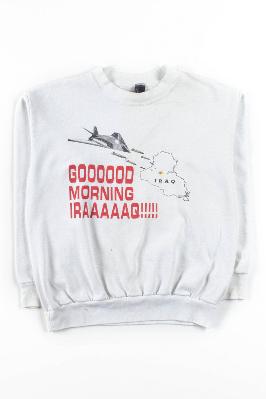 F-117 Bombing Iraq Sweatshirt