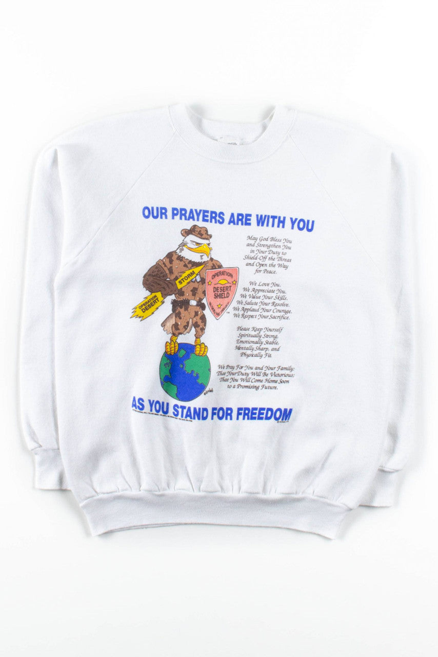 Desert Storm Prayers Sweatshirt