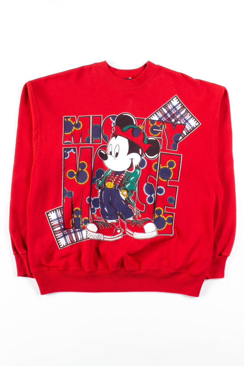Streetwear Mickey Mouse Sweatshirt