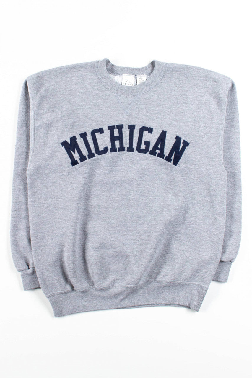 Grey Michigan Sweatshirt