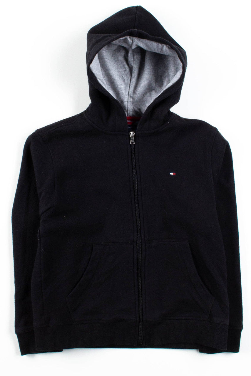 Black Tommy Hilfiger Zip Hoodie