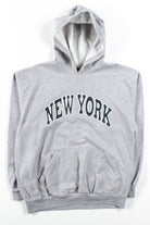 Grey New York Hoodie