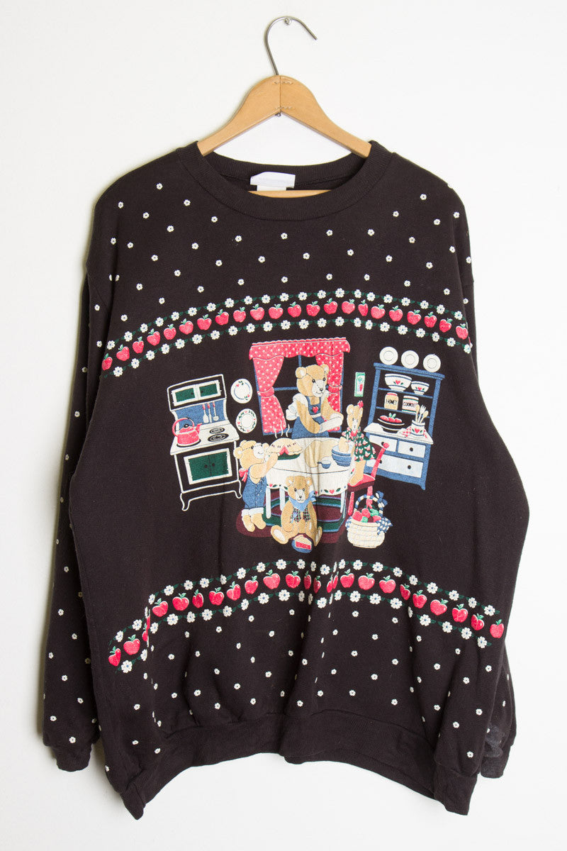 Baking Bears Vintage Sweatshirt