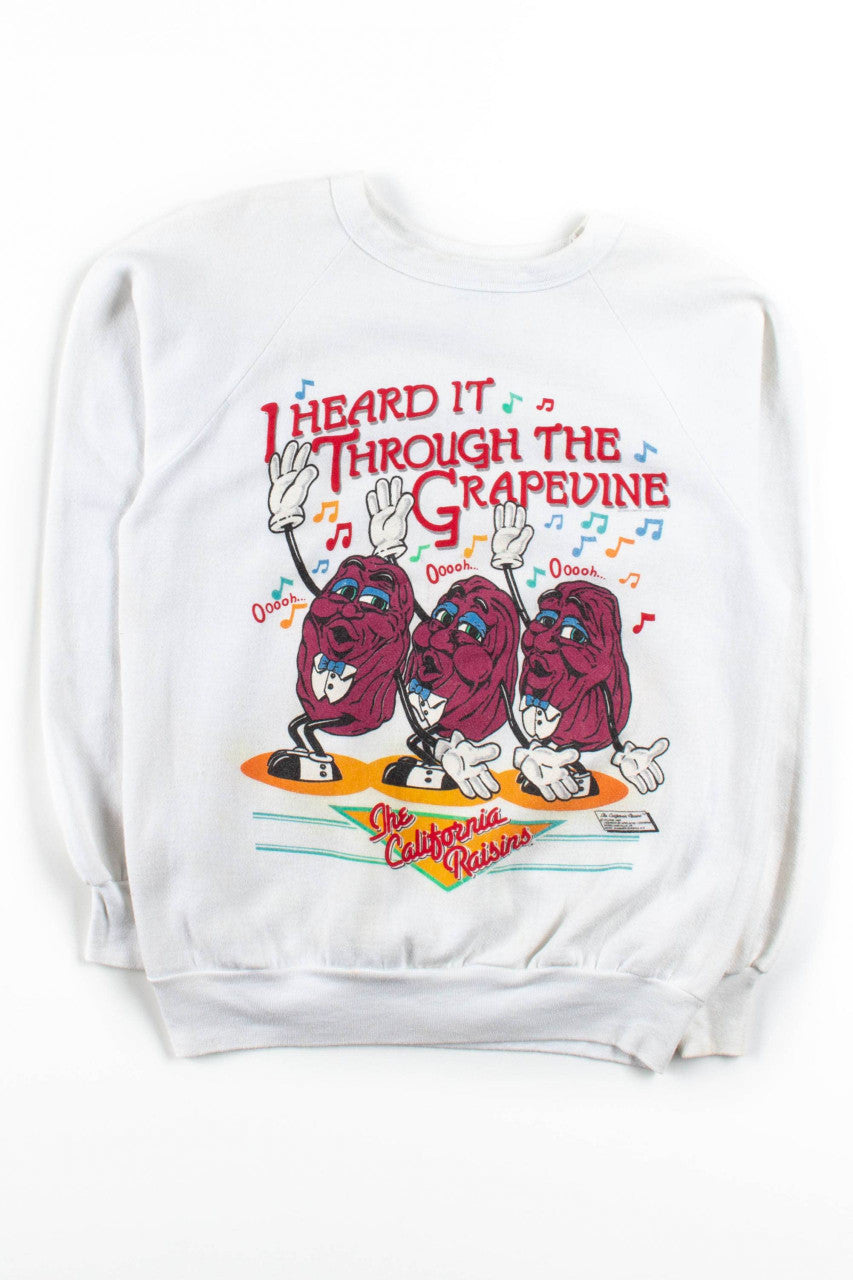 California Raisins Grapevine Sweatshirt – Ragstock