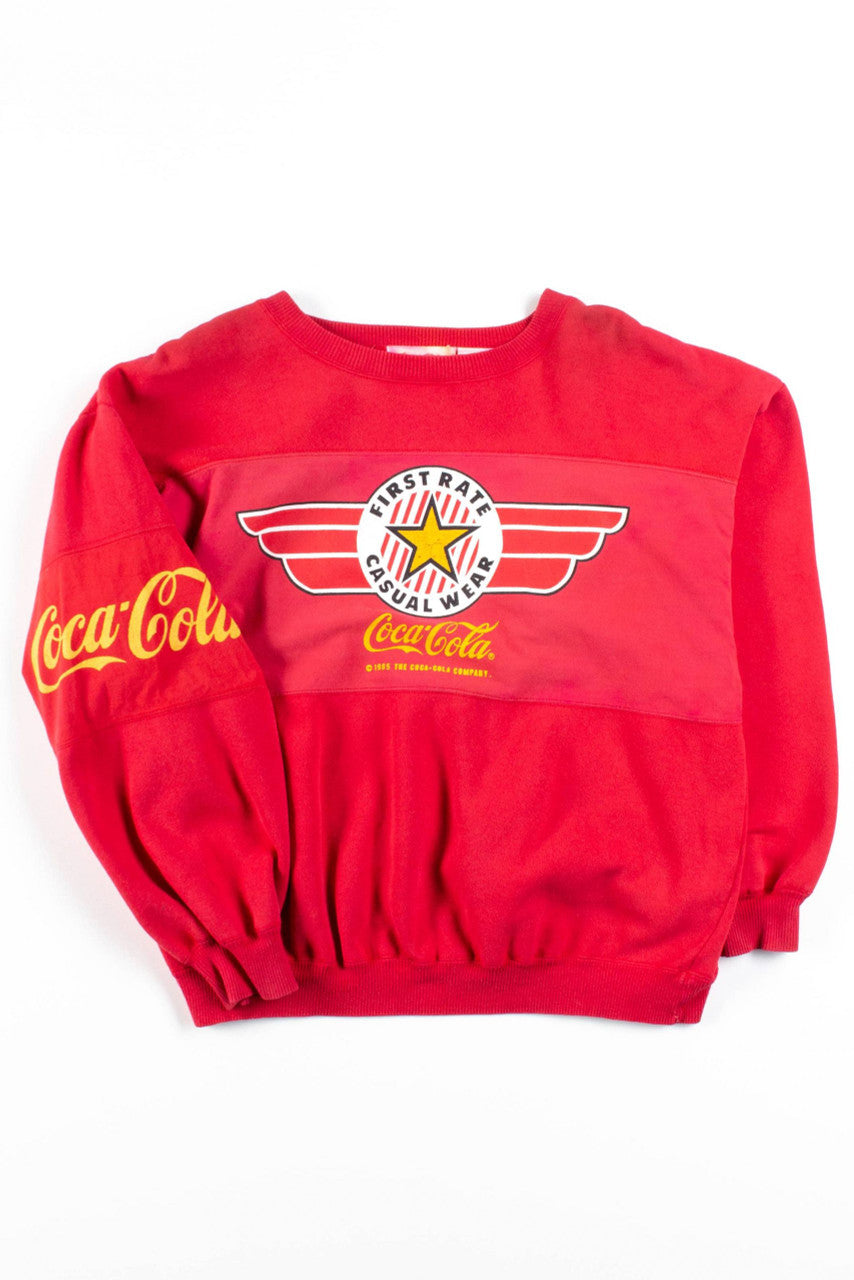 First Rate Casual Wear Coca-Cola Sweatshirt