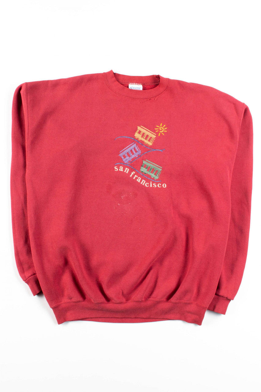 San Francisco Cable Cars Sweatshirt