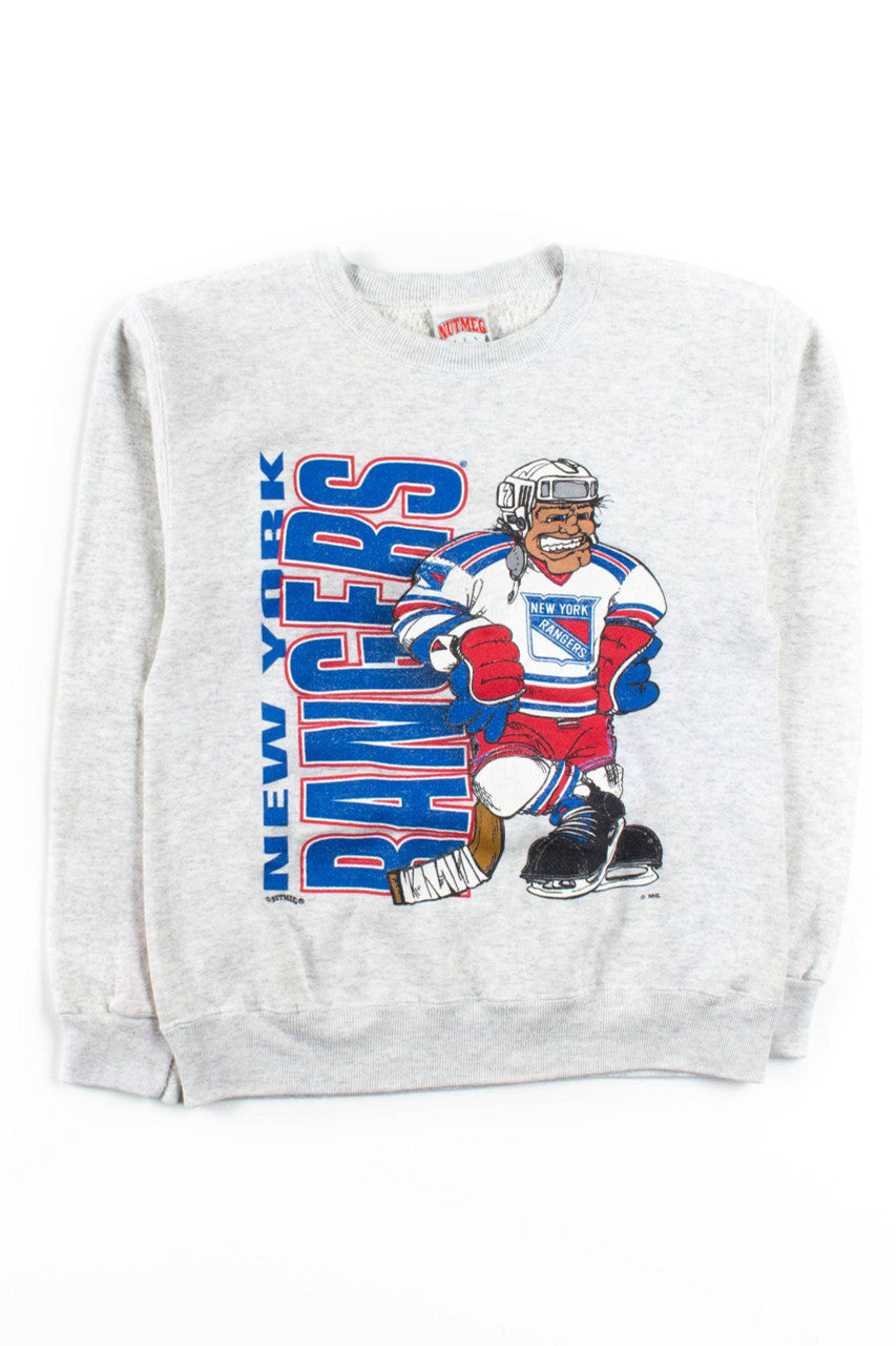 New York Rangers Hockey Jock Sweatshirt