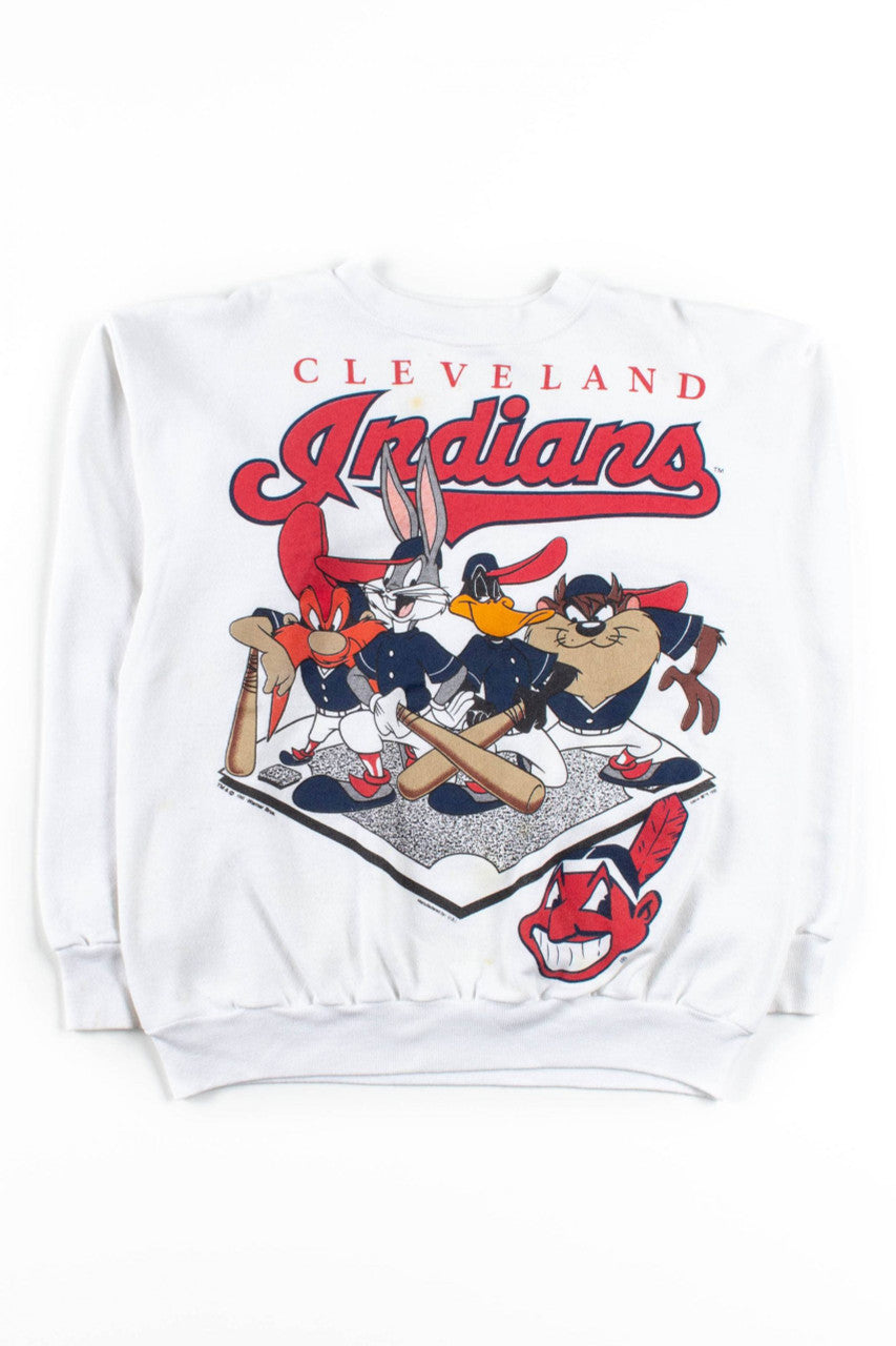 Cleveland Indians Looney Tunes Sweatshirt