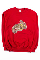Vintage Tiger Attack Sweatshirt