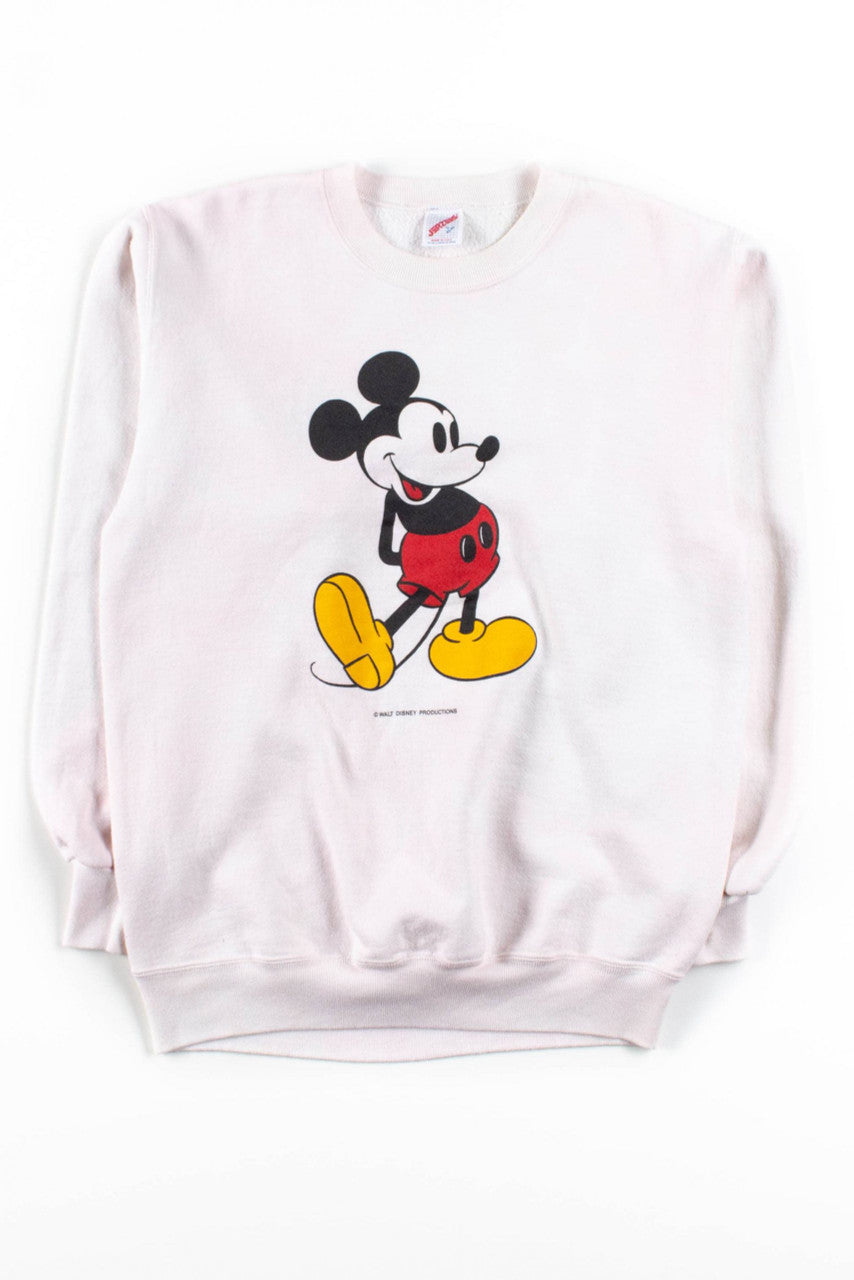 Light Pink Mickey Sweatshirt