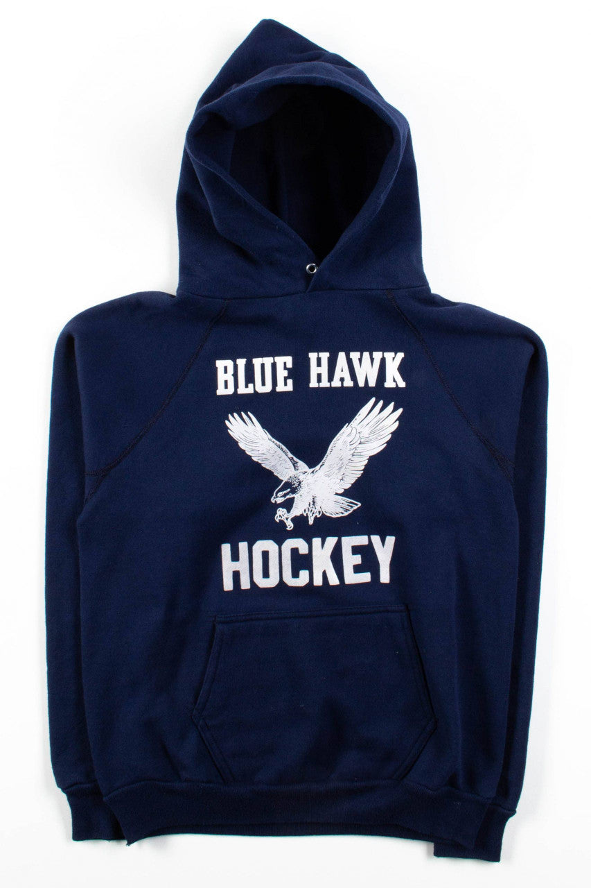 Blue Hawk Hockey Hoodie