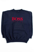 Navy Boss America Sweatshirt