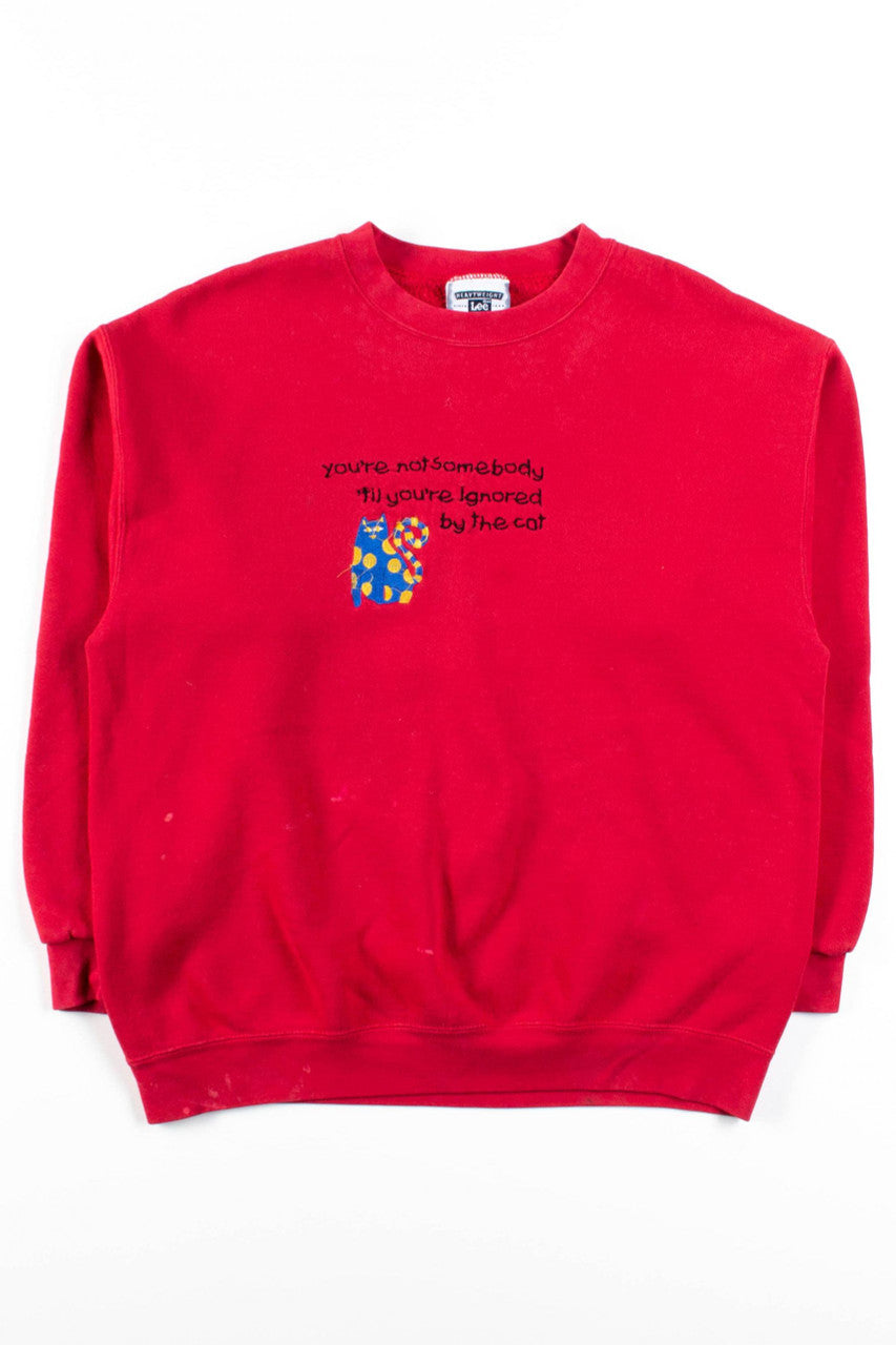 Ignored By The Cat Sweatshirt
