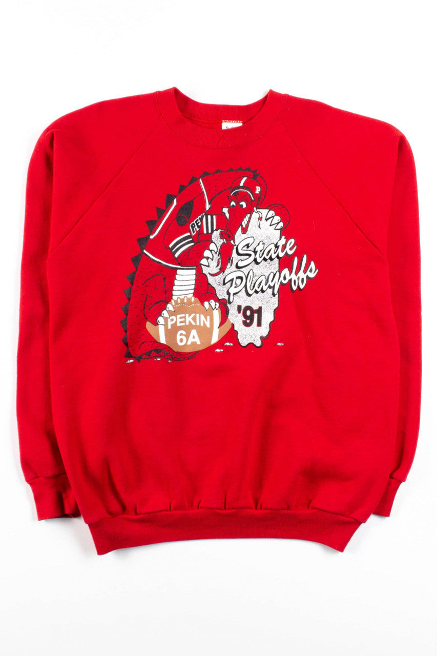 Pekin 6A State Playoffs 1991 Sweatshirt