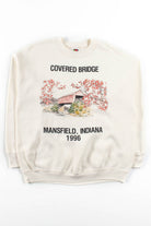 Mansfield, Indiana Covered Bridge Sweatshirt