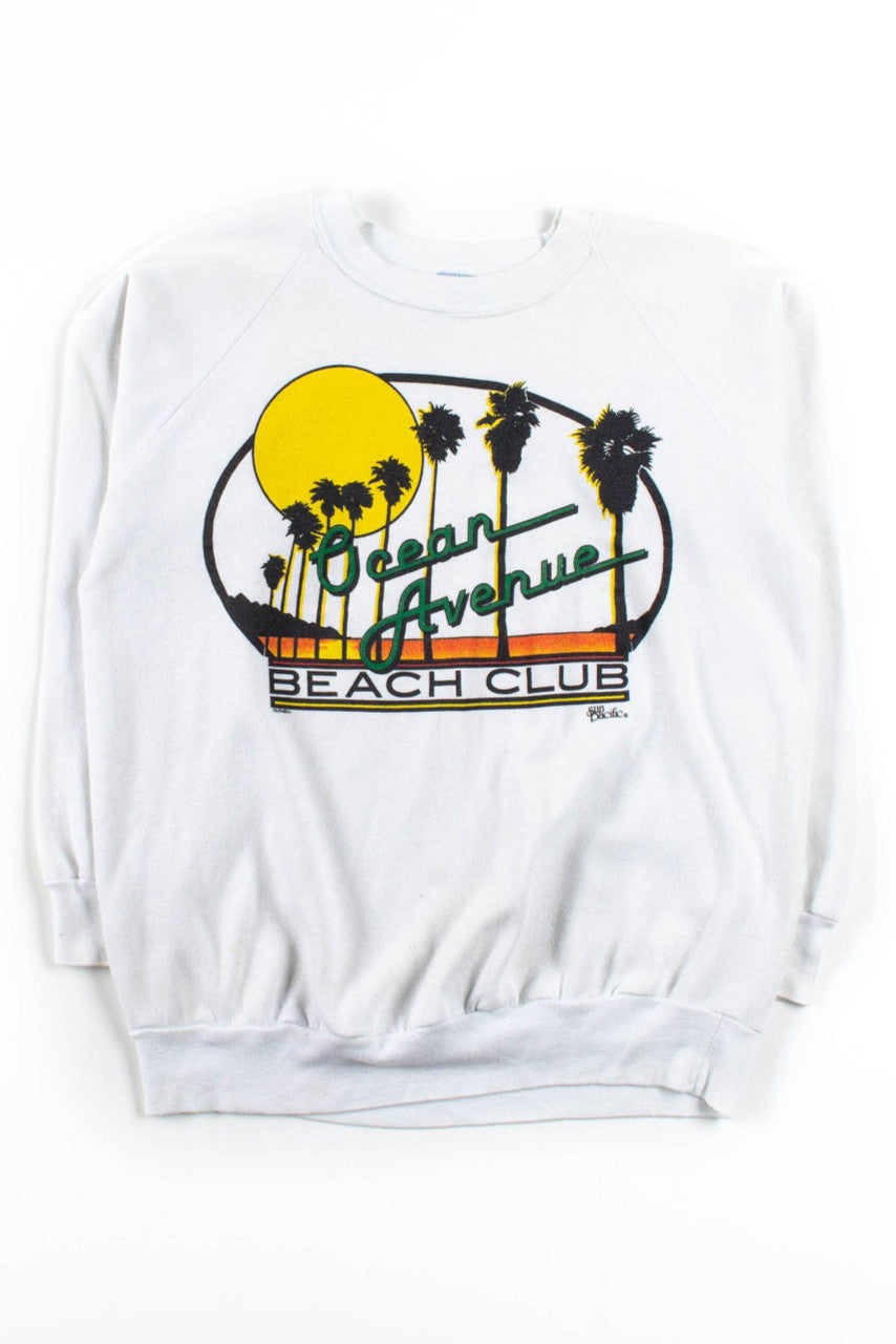 Ocean Avenue Beach Club Sweatshirt