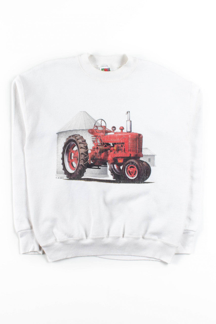 Red Tractor Sweatshirt