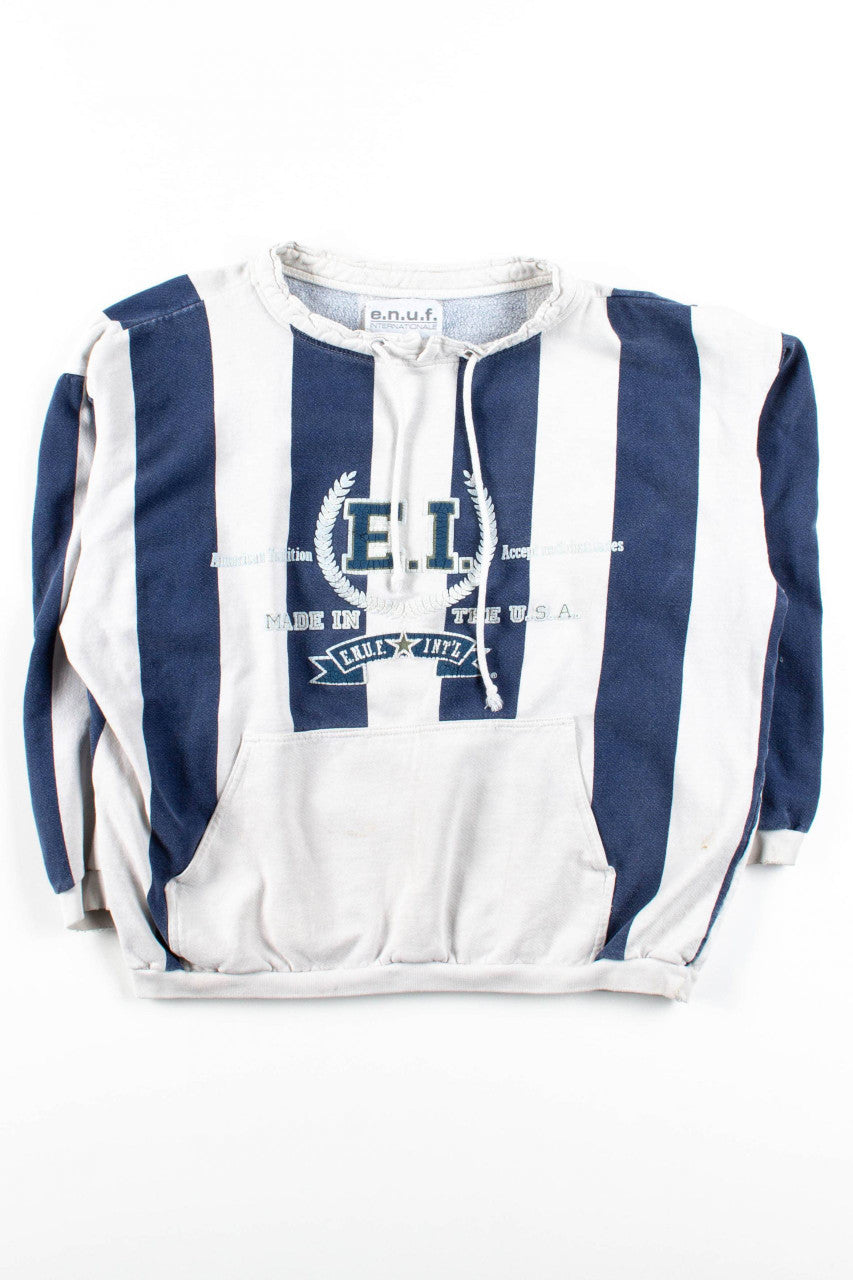 E.N.U.F. Internationale Striped Sweatshirt