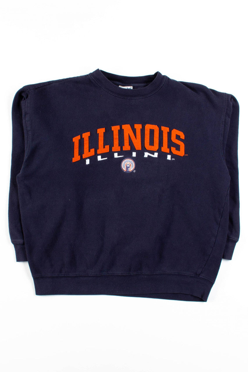 Illinois Illini Patch Sweatshirt