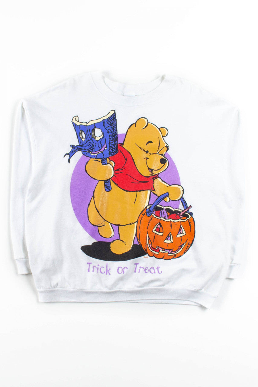 Pooh Trick Or Treat Sweatshirt 1