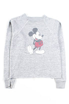 Mickey Mouse Vintage Cropped Sweatshirt