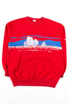 Hong Kong Junk Boats Sweatshirt
