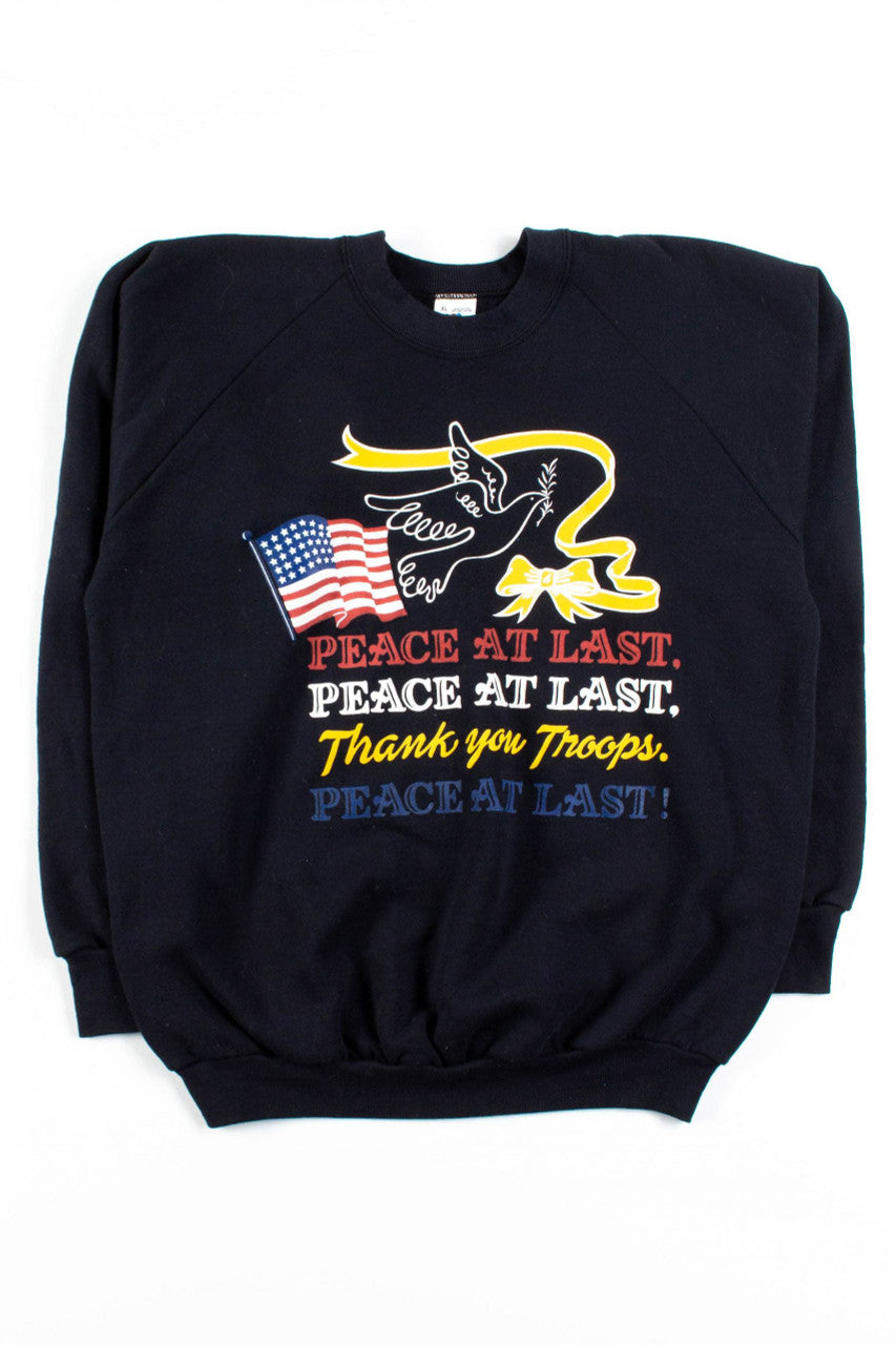 Peace At Last! Sweatshirt