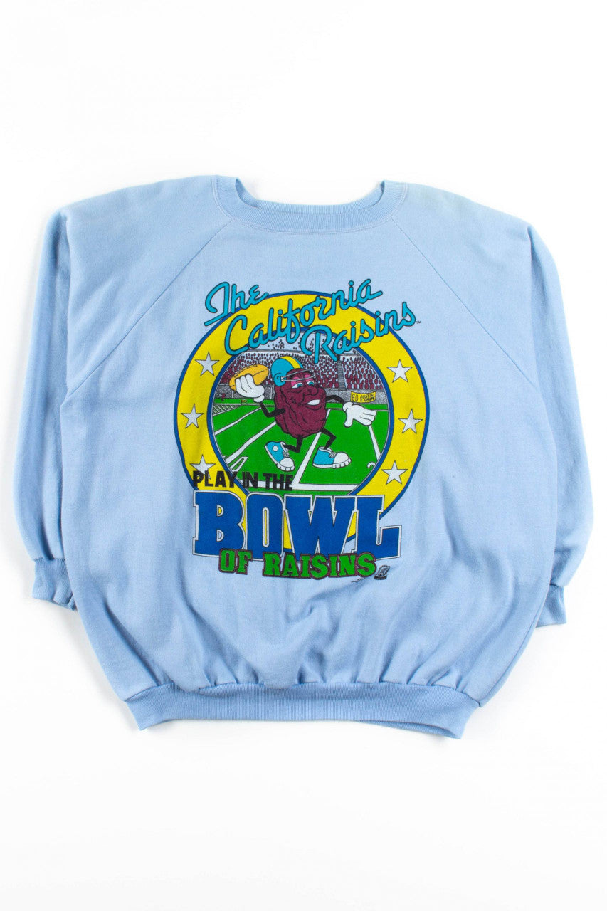 California Raisins Bowl Of Raisins Sweatshirt