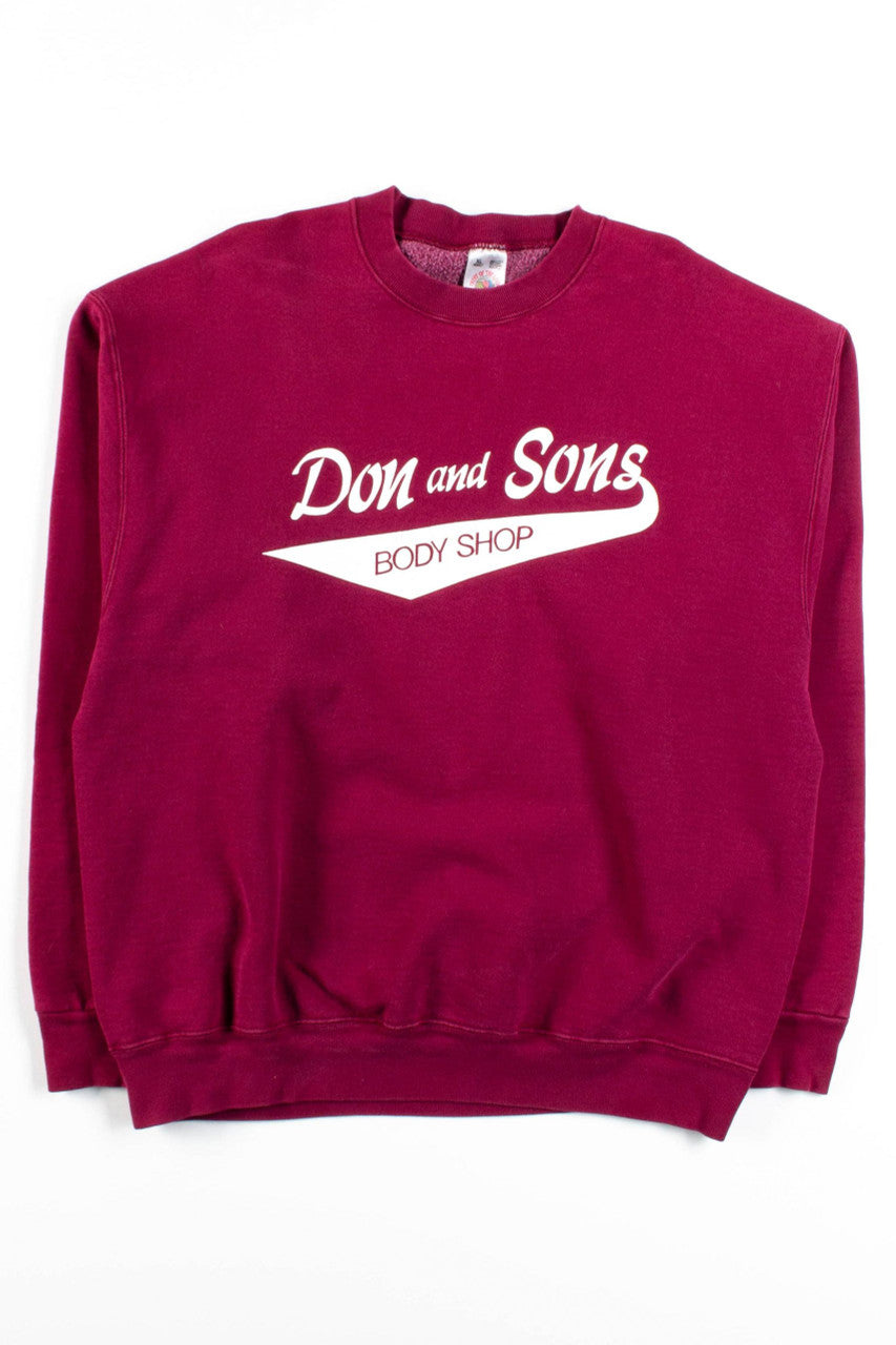 Don and Sons Body Shop Heavyweight Sweatshirt