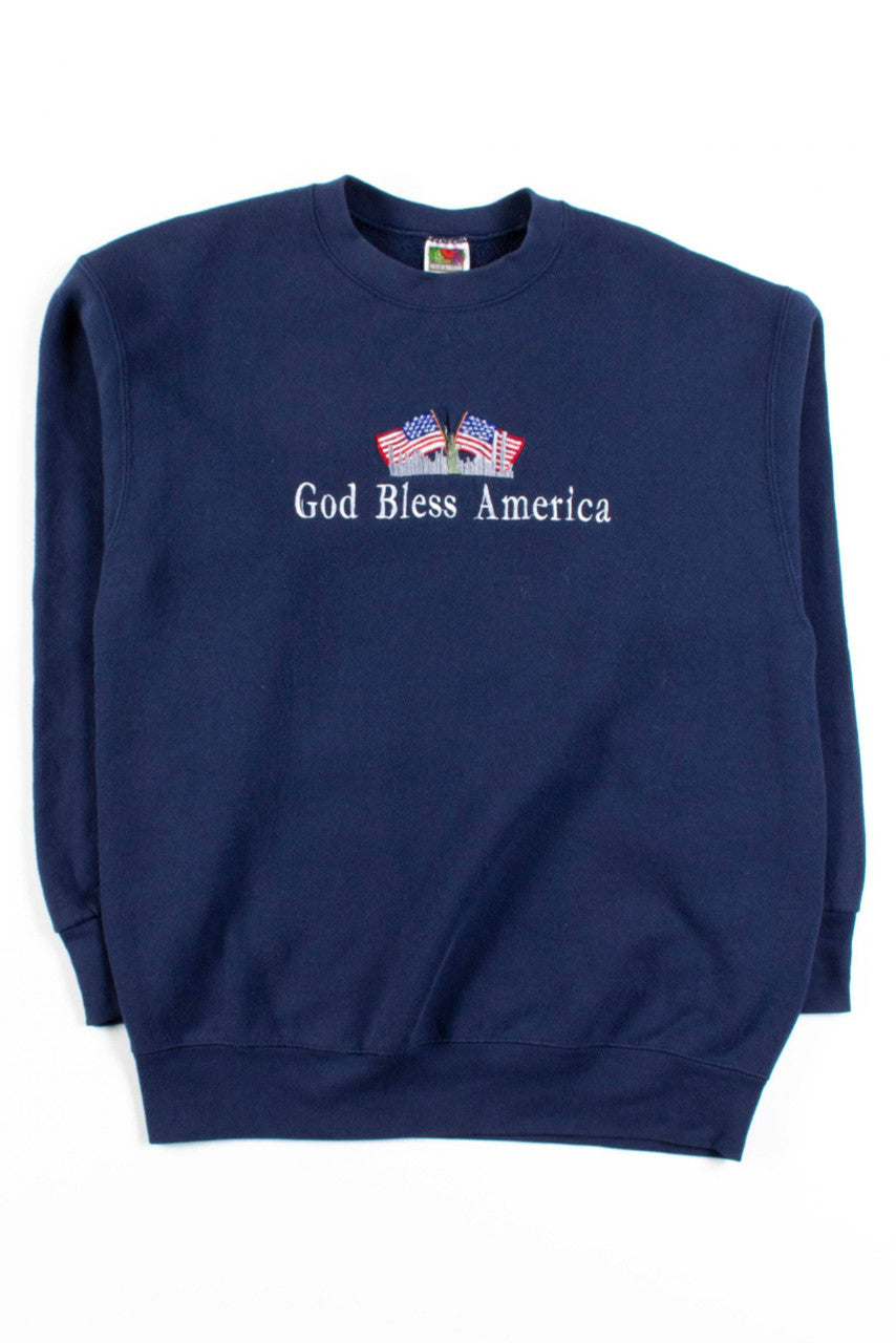 God Bless America New York Sweatshirt