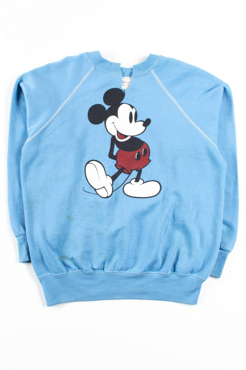 Vintage Mickey Cut Collar Sweatshirt