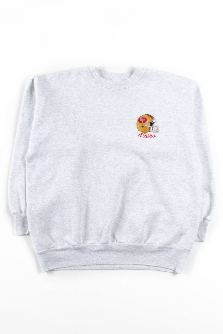 Grey San Francisco 49ers Sweatshirt