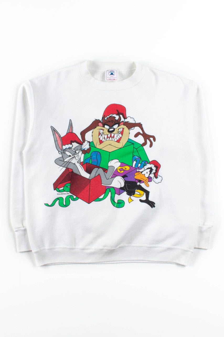 Looney Tunes Christmas Gifts Sweatshirt