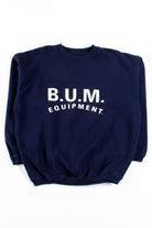 Navy B.U.M. Equipment Sweatshirt