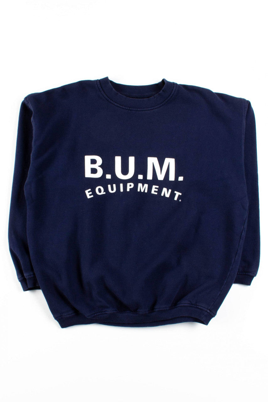 Navy B.U.M. Equipment Sweatshirt