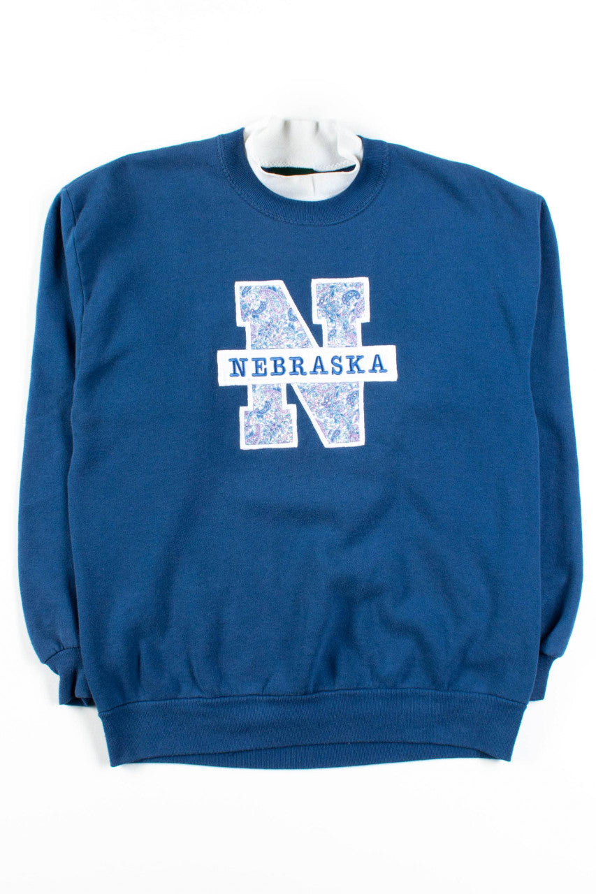 Nebraska Mock Turtleneck Sweatshirt