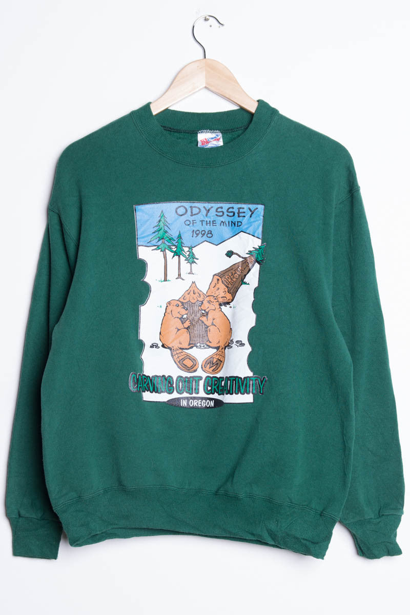 Vintage 1998 Oregon Beaver Sweatshirt