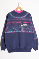 Moonlit Loon Vintage Sweatshirt