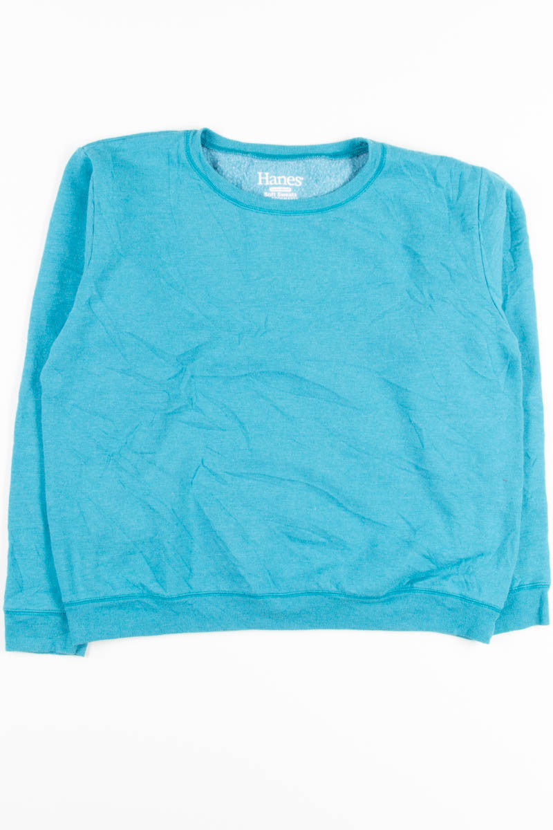 Teal Recycled Sweatshirt