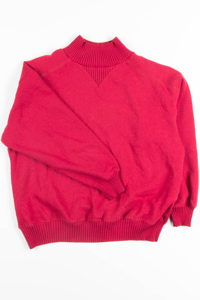 Turtle Neck Recycled Sweatshirt