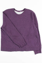 Purple Recycled Sweatshirt