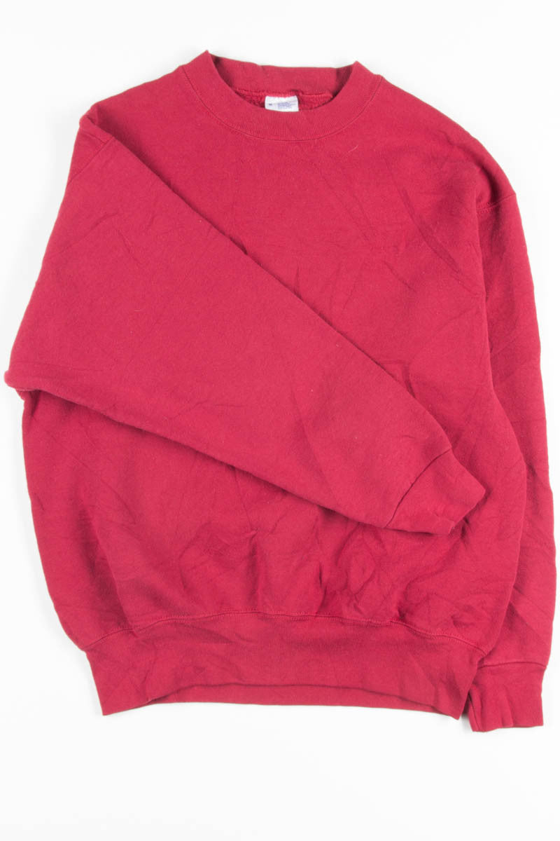 Burgundy Sweatshirt